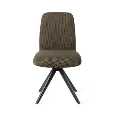 Jesper Home Eetkamerstoel 'Taiwa' Turn Black, kleur Jungle Jewel