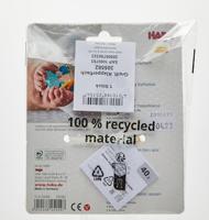 Haba rammelaar Kleppervis 7 cm junior hout blauw - thumbnail