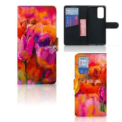 Hoesje OnePlus 9 Pro Tulips Hoesje OnePlus 9 Pro Tulips