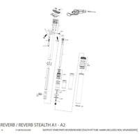 ROCKSHOX bus ifp sleeve rs 150mm reverb 150 mm - thumbnail
