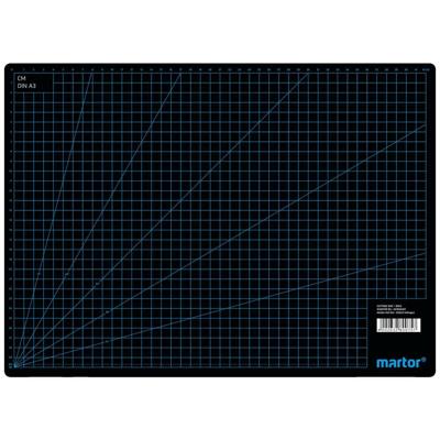 MARTOR Snijmat Kunststof (l x b x h) 440 x 320 x 3 mm Zwart 1 stuk(s) MARTOR Snijmat Kunststof (l x b x h) 440 x 320 x 3 mm Zwart 1 stuk(s)