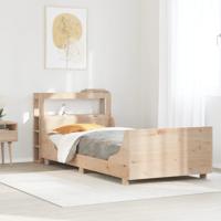 Bedframe zonder matras massief grenenhout 100x200 cm - thumbnail