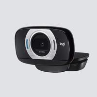Logitech C615 Full HD-webcam 1920 x 1080 Pixel Standvoet, Klemhouder - thumbnail
