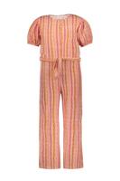 B.Nosy zomer jumpsuit meisjes - roze AOP - riem - Pallas - thumbnail