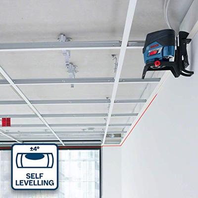 Bosch Blauw GCL 2-50 C Professional Lijnlaser + Muurhouder BM 3 Click & Go | Zonder accu&apos;s en lader in L-boxx - 0601066G08
