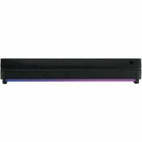 Woxter Big Bass 310 Soundbar met 20 W vermogen (RGB-achtergrondverlichting, 3,5 mm, PC/PS4/Xbox/TV/mobiele telefoon/tablet), stroomvoorziening via USB, zwart - thumbnail