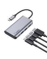 Belkin CONNECT Meerpoorts 4-in-1 USB-C hub dockingstation - thumbnail