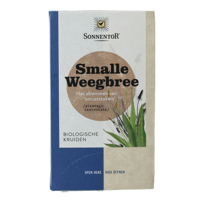 Smalle weegbree thee bio 18 Zakjes