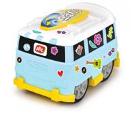 Bus Dickie Sunny Surfer Bus 25 Cm Met Stickers - thumbnail