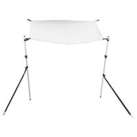 Schaduwdoek T-top 170x208x(115-183) cm wit - thumbnail