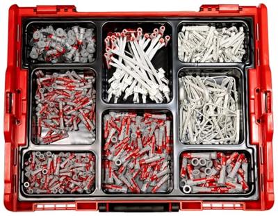 Fischer 553119 Assortimentsdoos pluggen 670 stuk(s)