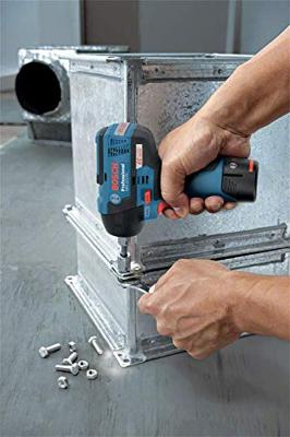 Bosch Blauw GDS 12V-115 Professional Accudraaislagmoeraanzetter SOLO | zonder accu&apos;s en lader in L-boxx - 06019E0102 - thumbnail