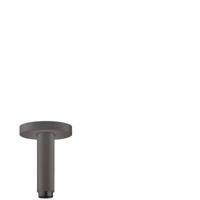 Hansgrohe plafondbevestiging S G 1/2x10cm brushed black chroom 27393340 - thumbnail