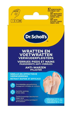 Dr.Scholl's Wratten & Voetwratten Verwijderpleisters