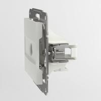 Schneider Electric EPH3270321D TV-doorvoercontactdoos Asfora Wit (RAL 9003) 1 stuk(s) - thumbnail