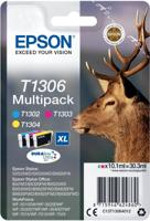 Originele inkt cartridge Epson C13T13064012 Cyaan Cyaan/Magenta/Geel - thumbnail