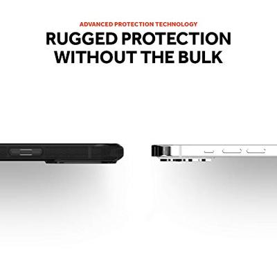 Griffin Survivor Clear case iPhone 12 Pro Max Zwart