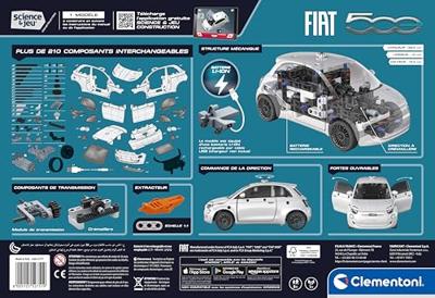 Clementoni - Fiat 500 elektrische bouwdoos - Applicatie beschikbaar - Made in Italy
