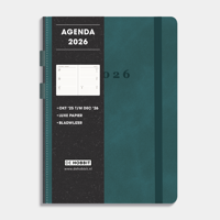 Luxe A5 Agenda 2026 Teal - thumbnail
