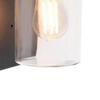 QAZQA Smart buitenwandlamp zwart IP44 incl. Wifi ST64 - Jarra - thumbnail