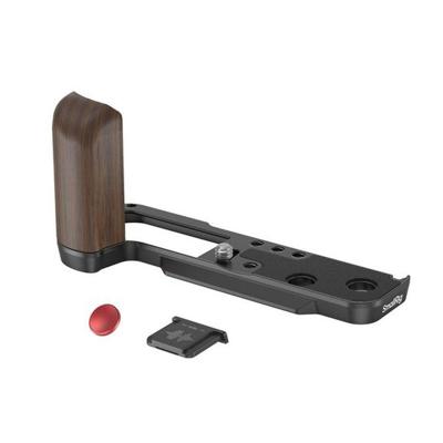 SmallRig 4805 Wooden L-Shape Grip for Fujifilm X100VI / X100V, zwart SmallRig 4805 Wooden L-Shape Grip for Fujifilm X100VI / X100V, zwart