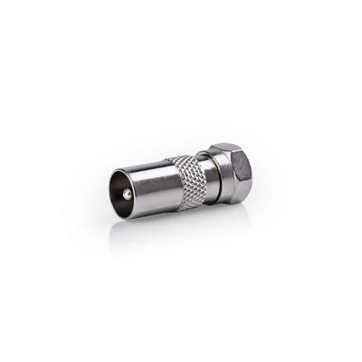Nedis Satelliet- en Antenne-Adapter | F-Male naar IEC Male | 1 stuks - CSGB41953ME CSGB41953ME