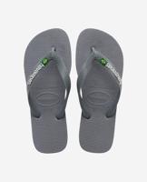 Havaianas Brasil Logo Slipper Steel Grey/Steel Grey 39/40 - thumbnail