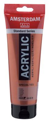 Royal Talens Amsterdam Standard Series Acrylverf Tube 250 ml - Koper 805