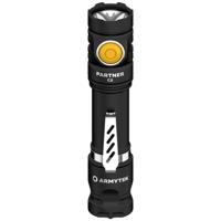 ArmyTek Partner C2 Magnet USB Warm F07802W Zaklamp LED Met riemclip, Met holster werkt op een accu 1020 lm 118 g - thumbnail
