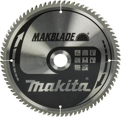 Makita Accessoires Afkortzaagblad | Hout | 260X30X2,3 80T 5G - B-32845 Makita Accessoires Afkortzaagblad | Hout | 260X30X2,3 80T 5G - B-32845