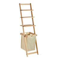 Planken Kipit Bruin Beige Hout Stof 36 x 151 x 41,5 cm - thumbnail