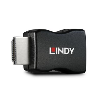 LINDY 32104 HDMI EDID-emulator [1x HDMI-stekker - 1x HDMI-bus] Zwart 4K UHD