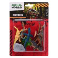 Johntoy Animal world - dino speelset, 8dlg. - thumbnail
