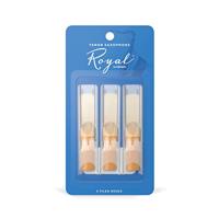 D&apos;Addario Woodwinds RKB0320 Royal Tenorsaxofoon rieten, sterkte 2.0, 3 stuks, filed - thumbnail