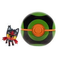 Boti Pokémon clip 'n' go liten & dusk ball speelset, 2dlg. - thumbnail
