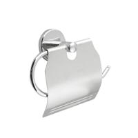 Toiletrolhouder Sapho Samba 16.8x14.2 cm met Klep Chroom - thumbnail