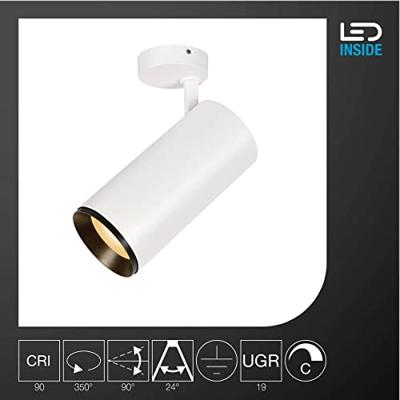 SLV 1006086 NUMINOS XL LED-plafondlamp LED vast ingebouwd 36 W Wit