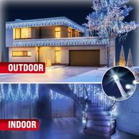 Kerstverlichting 600 LED 20 meter helder wit - thumbnail