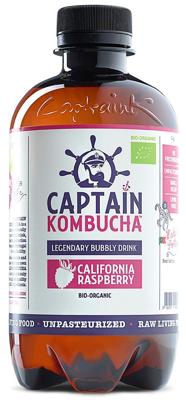 The GUTsy Captain Kombucha Raspberry