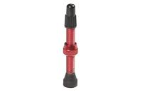 STANS Stan&apos;s valve stem aluminium (pair) - universal, presta - red - 44mm - thumbnail