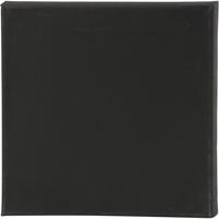 Creativ Company Canvas, afm 30x30x1,6 cm, 360 gr, zwart, 1 stuk - thumbnail