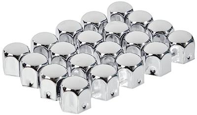 Eufab 15230 Wielschroefdop Geschikt voor schroefgrootte 17 mm Chroom Metaal