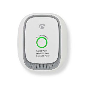 SmartLife Gasdetector | Zigbee 3.0 | Netvoeding | Levenscyclus sensor: 5 Jaar | EN 50194-1:2009 | Android / IOS | Met testknop | 75 dB | Wit