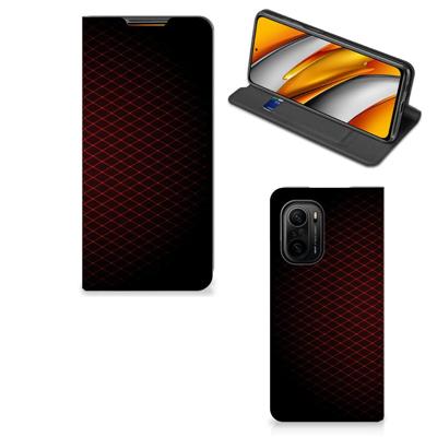 Xiaomi Mi 11i | Poco F3 | Hoesje met Magneet | Geruit Rood Xiaomi Mi 11i | Poco F3 | Hoesje met Magneet | Geruit Rood