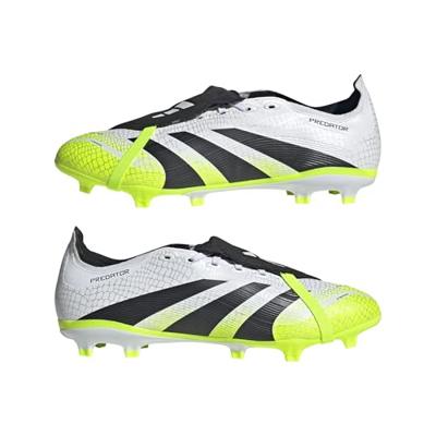 adidas Predator League FT Gras / Kunstgras Voetbalschoenen (MG) Wit Zwart Neongeel