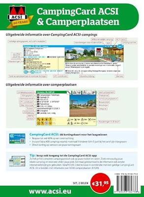 Acsi ACSI CampingCard & Camperplaatsen 2025