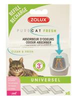 ZOLUX CLEAN & FRESH UNIVERSEEL FILTER KATTENBAK 6 ST - thumbnail