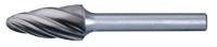 PFERD TOOLS 21117958 Freesstift Ronde boog Lengte 70 mm Afmeting, Ø 16 mm Werklengte 30 mm Schachtdiameter 6 mm - thumbnail