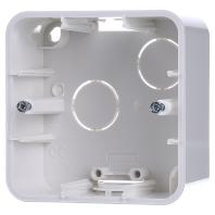 Merten 519119 Aftakkast (l x b x h) 42 x 80 x 80 mm Polar-wit IP20 1 stuk(s) - thumbnail