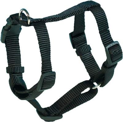 Trixie hondentuig premium h-tuig zwart